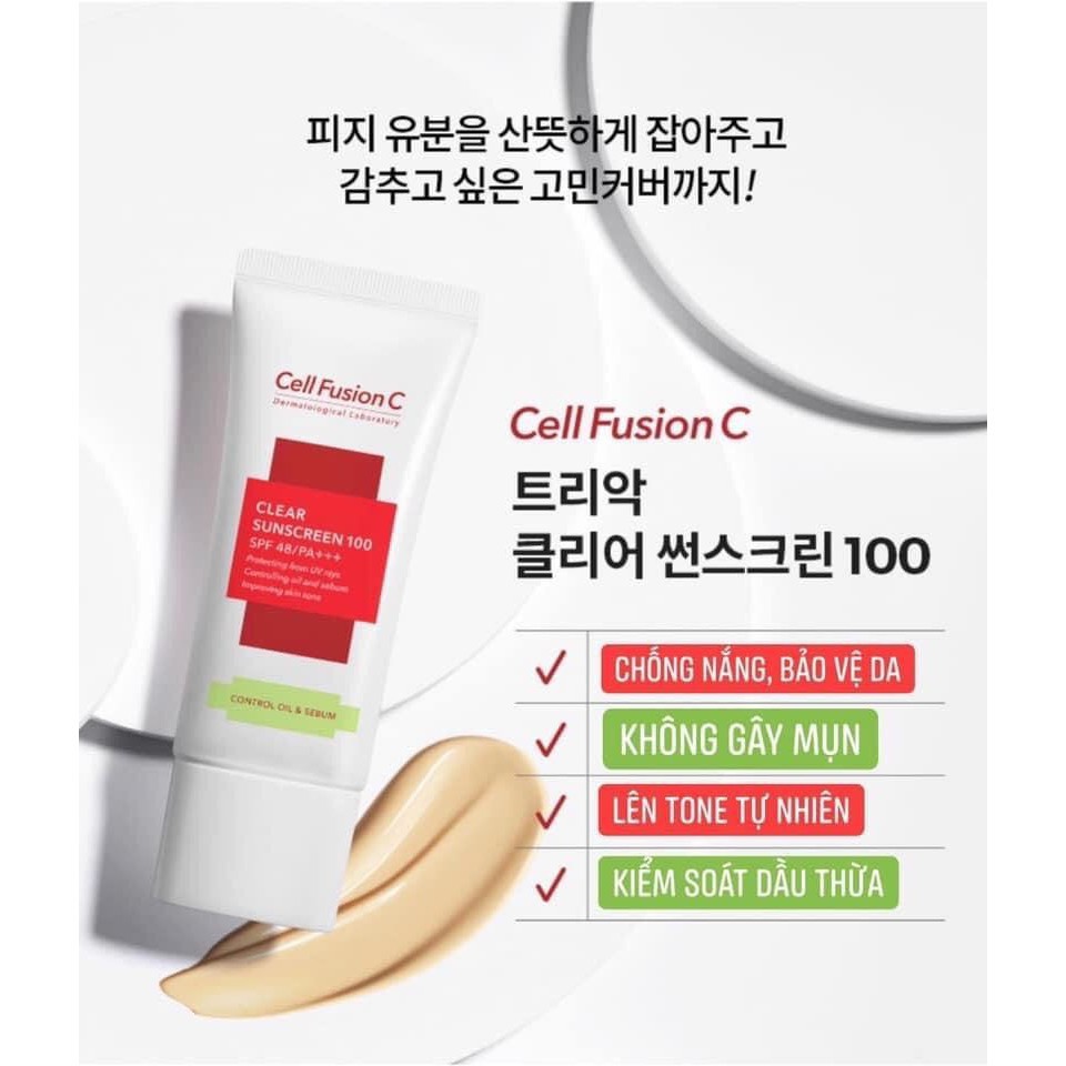 Kem Chống Nắng Cell Fusion C Laser Sunscreen 100 SPF50+/PA+++