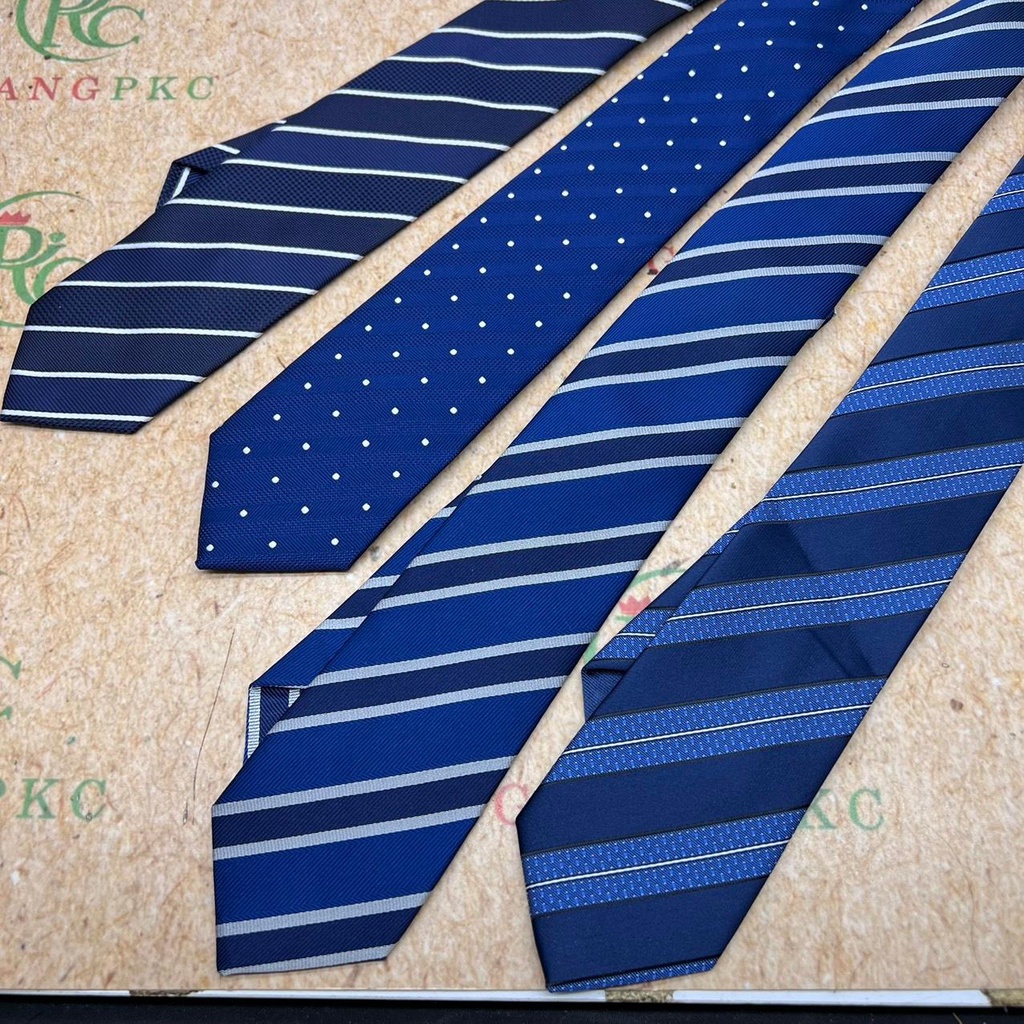 Cà vạt nam thanh niên TP HCM cao cấp 6cm thắt sẵn dây kéo đồng bộ xanh đen đẹp Giangpkc 2022  Phụ kiện cưới Giang
