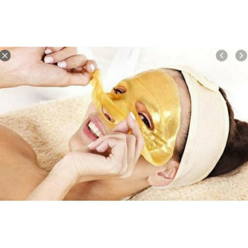 [Vàng Dẻo 24k]MẶT Nạ Collagen Vàng  Dẻo 24k Trắng Da,Chống Lão Hóa Handmade 50gram