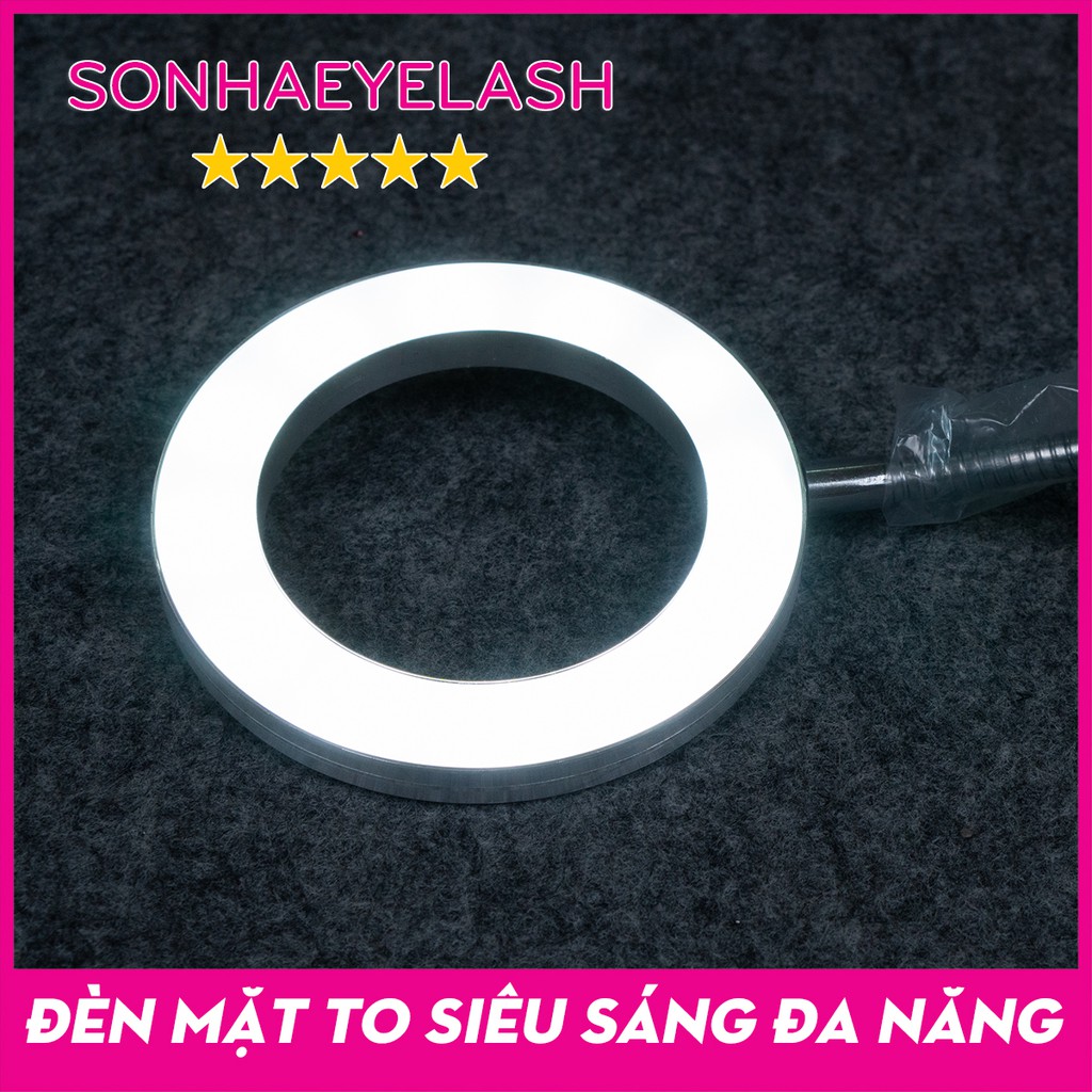 Đèn led mini kẹp bàn nối mi, đèn led kẹp bàn làm nail