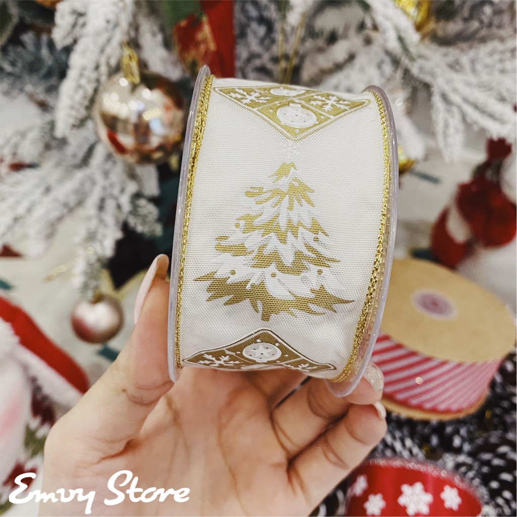 RUY BĂNG TRANG TRÍ GIÁNG SINH