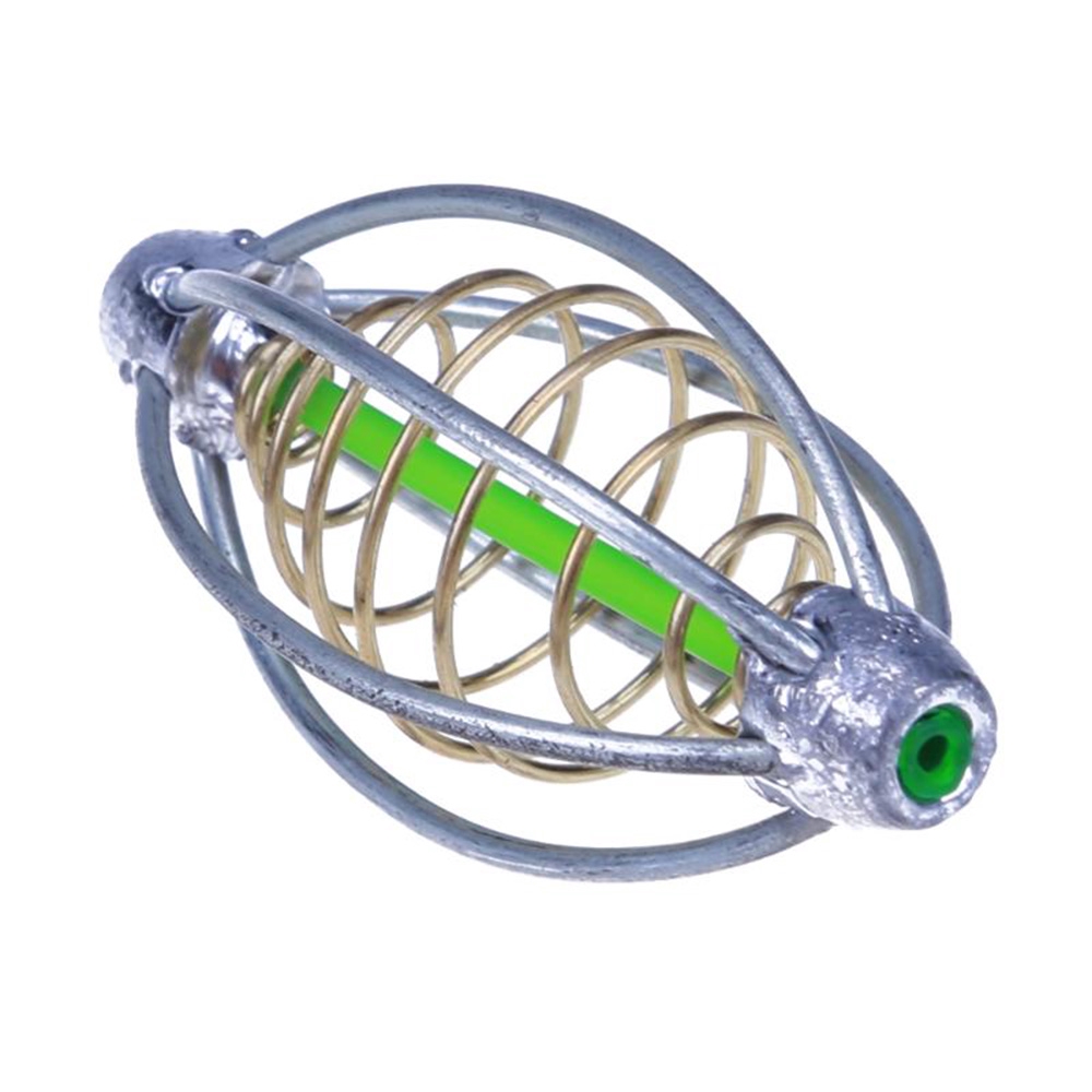 Chì câu cá kiểu lò xo gắn mồi cầu chuyên dụng