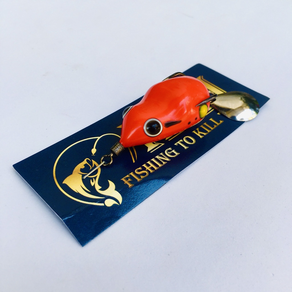 Nhái hơi câu lure T29 body siêu mềm chuyên lure, cá lóc, táp là dính phukiencaulure25 nhái hơi câu lure