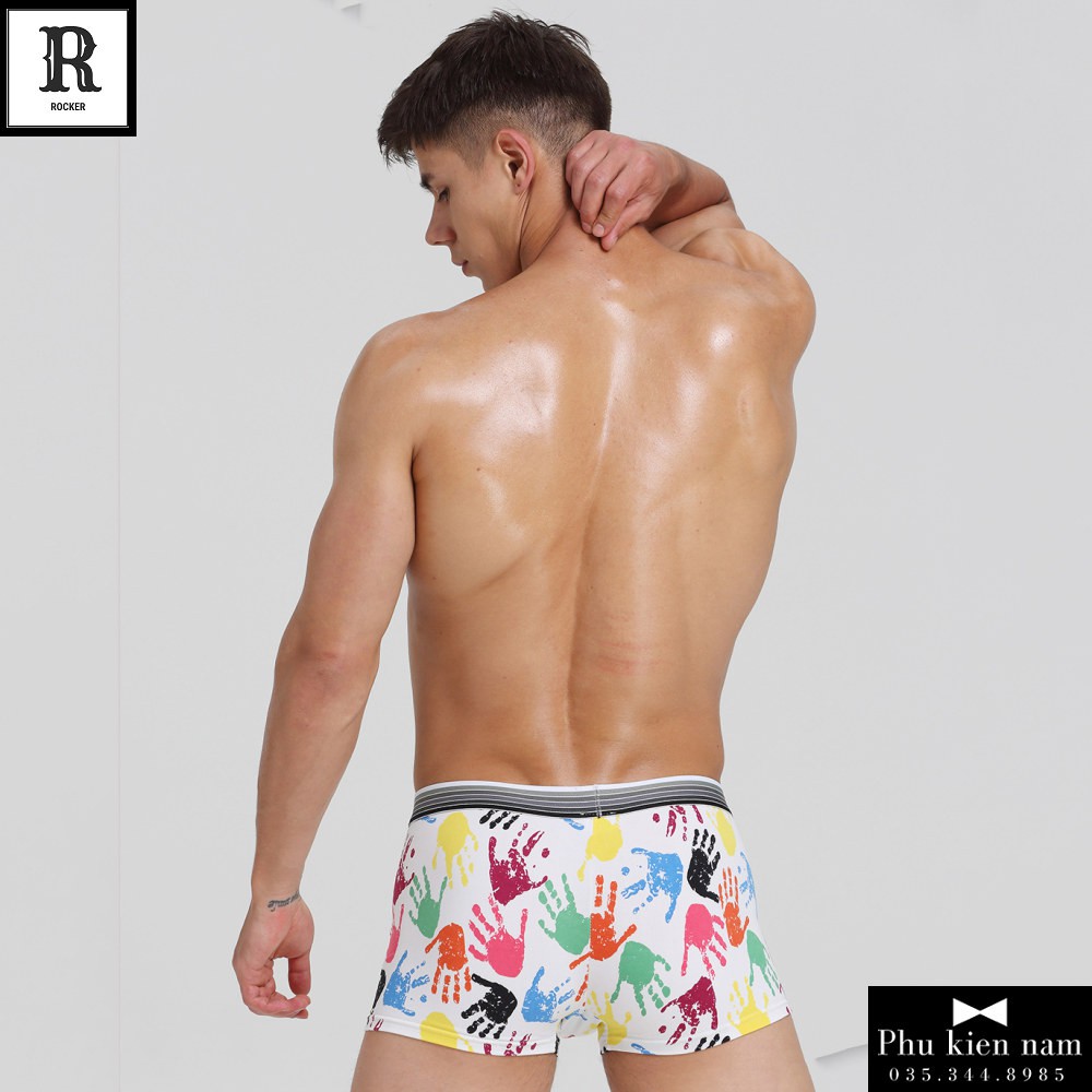 Combo 4 Quần Lót Nam Boxer Quần Sịp HOẠT HÌNH dễ thương S038