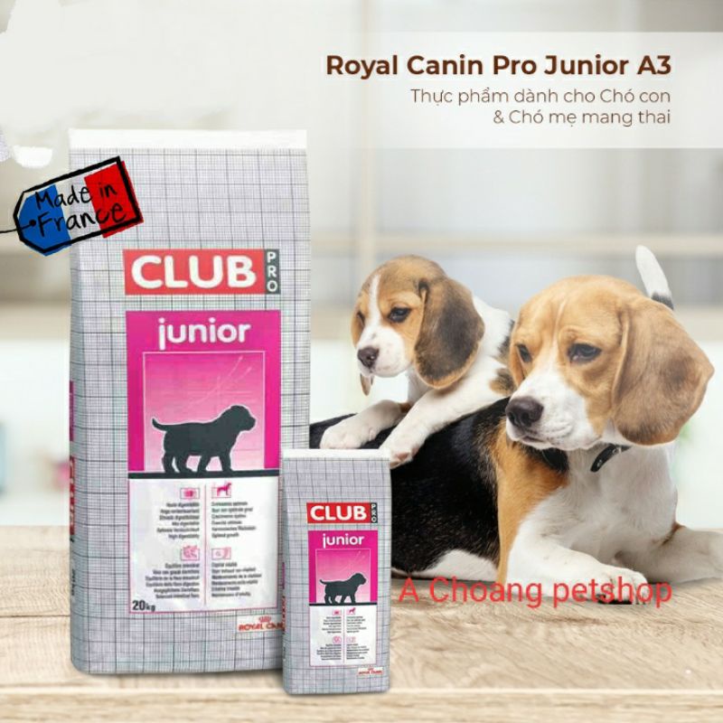 Hạt Royal Canin cho chó con, chó nhỏ, chó sinh sản 1 kg túi zip