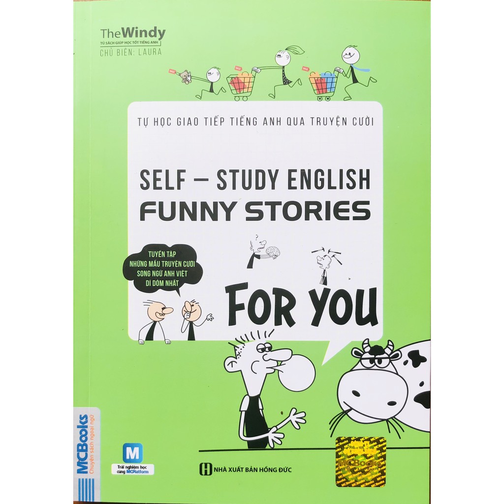 Sách - Self Study English Funny Stories For You - Tự Học Giao Tiếp Tiếng Anh Qua Truyện Cười