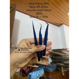 Bộ 3 nhíp tách gắp volume hebi.shop