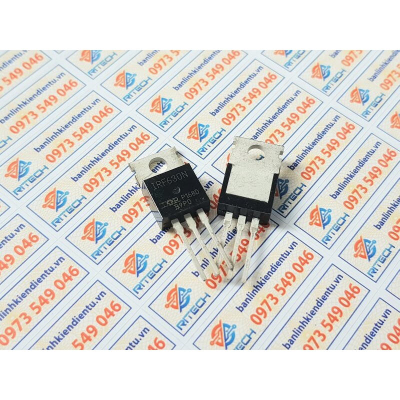 [Combo 5 con] IRF630N IRF630 630 Mosfet kênh N 9.3A 200V TO-220