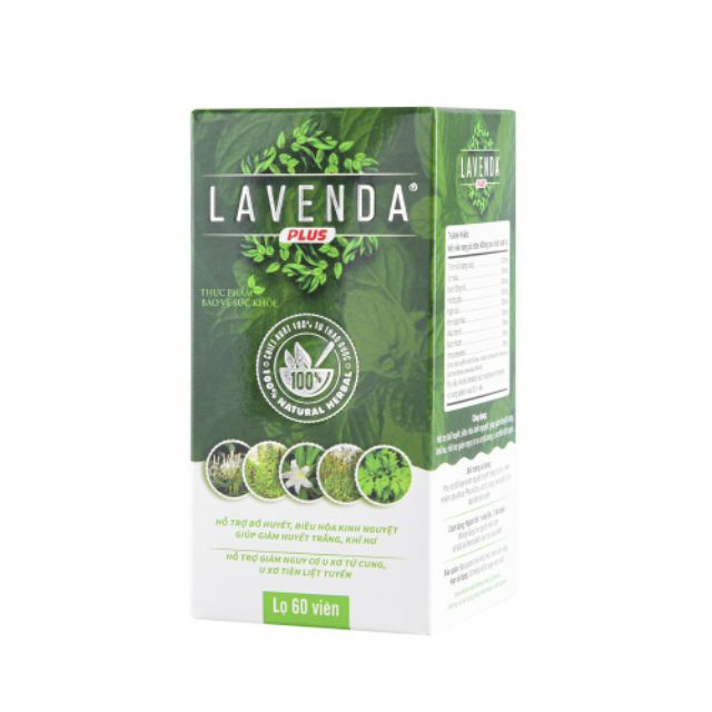 Viên uống lavenda