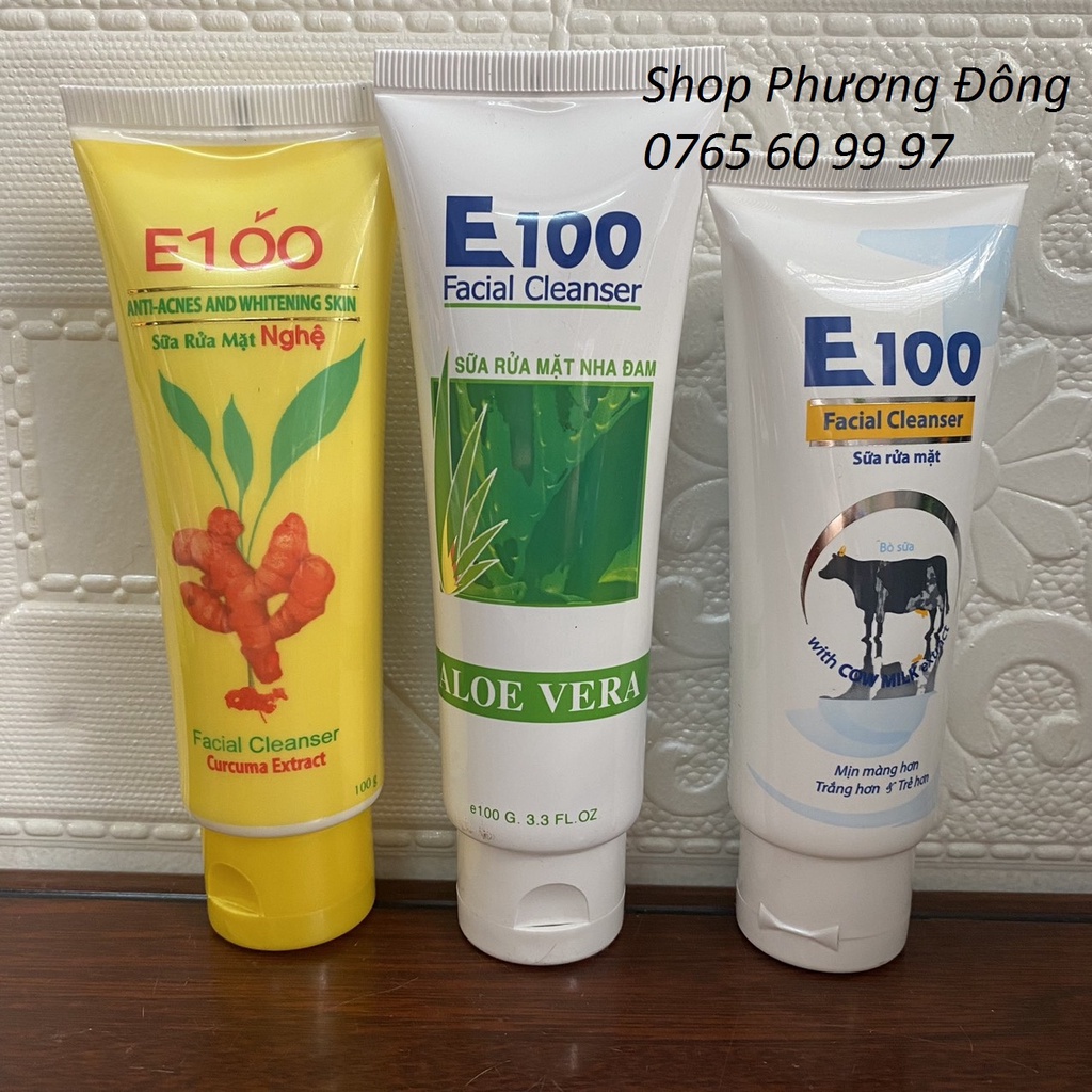 Sữa Rửa Mặt E100 100ml