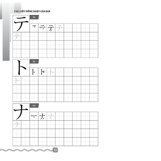 Sách - Tập viết tiếng Nhật căn bản KATAKANA (tái bản 01)