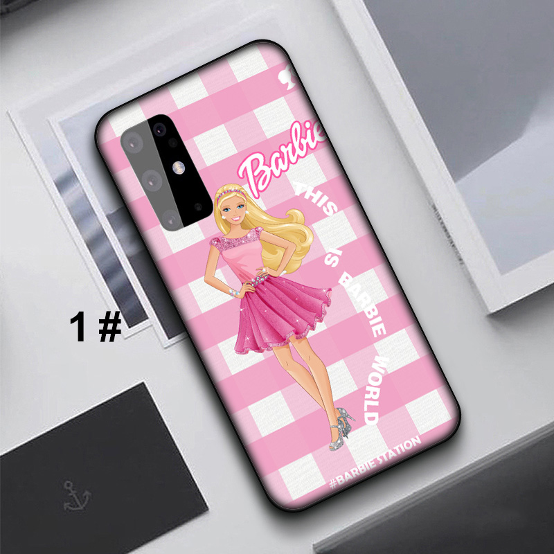 Samsung Galaxy A9 A8 A7 A6 Plus A8+ A6+ 2018 A5 A3 2016 2017 Protective Soft TPU Case MA10 Cute barbie Cartoon Casing Soft Case