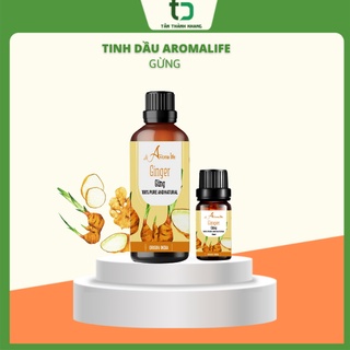Tinh Dầu Nguyên Chất Gừng Aroma Life (10ML 50ML)