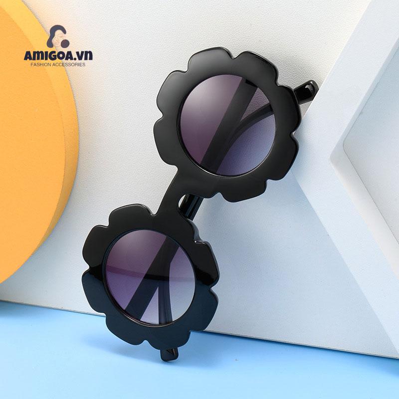 Mắt Kính Hình Hoa Hướng Dương Thời Trang Cho Bé