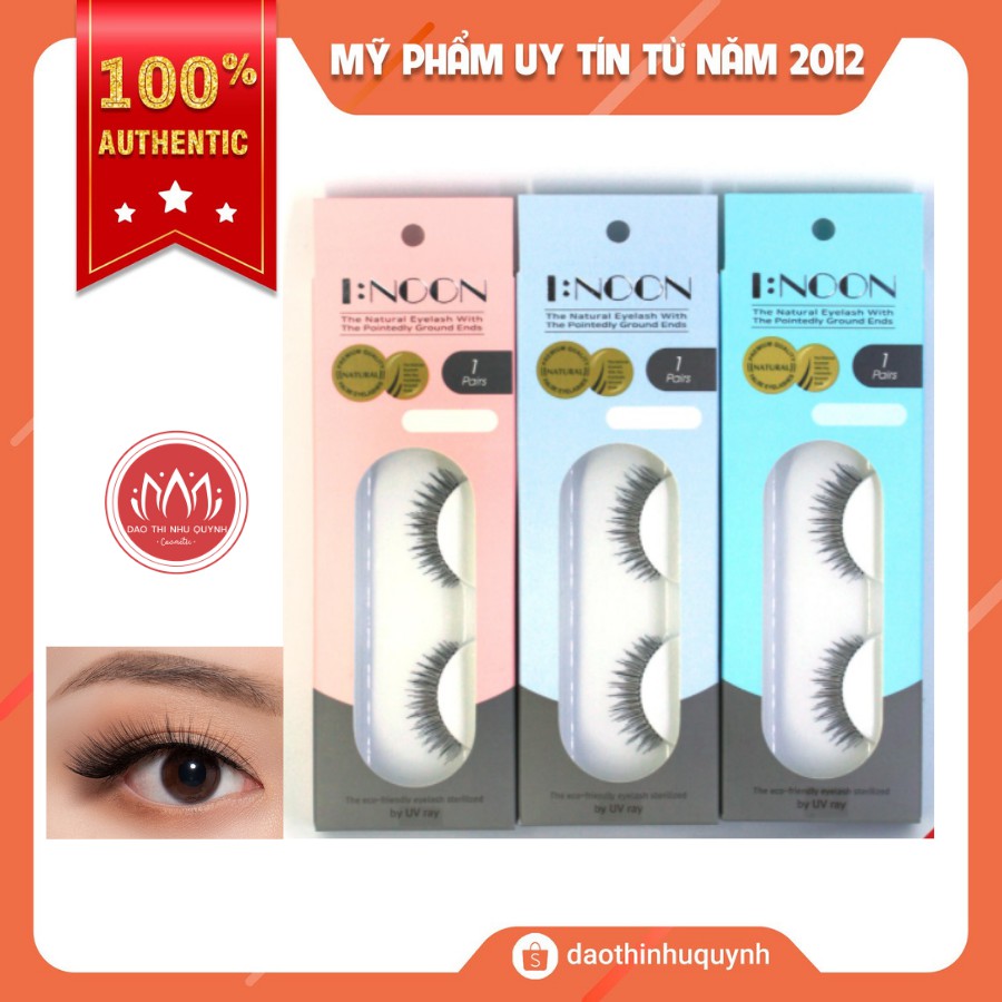 Lông Mi Giả Tự Nhiên Chắc Chắn 4D I:noon - 1 cặp