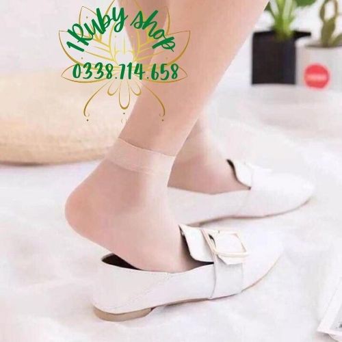 Set 10 Đôi Tất Da Chân Hàn Quốc Siêu Dai🍀FRRESHIP🍀Vớ Da Cổ Ngắn Siêu Bền Co Giãn Tốt
