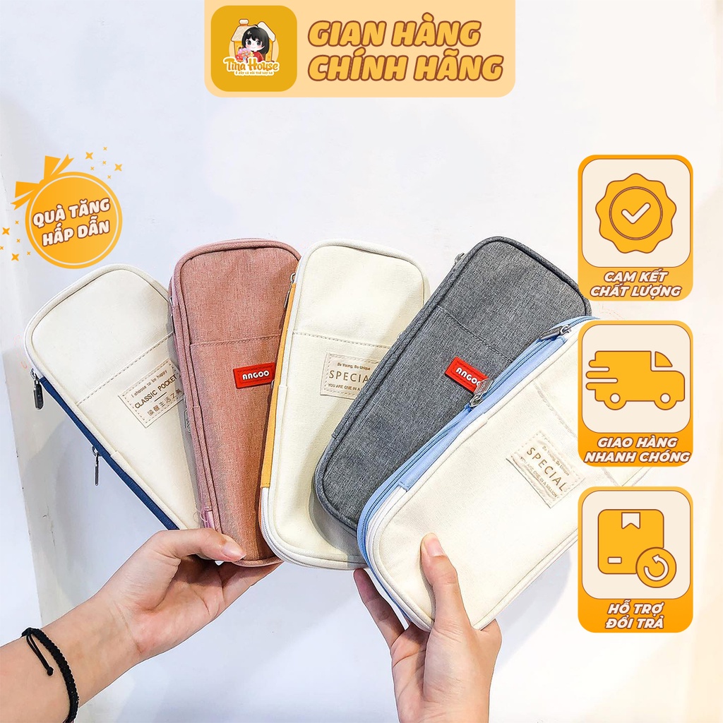 Hộp Bút Hai Kích Thước Angoo Thay Đổi Kích Thước Dễ Dàng Giúp Bạn Dễ Đang Phân Chia Đồ & Giữ Đồ Luôn Gọn Gàng