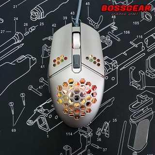 Chuột Gaming ZeroDate G25 Cooling Mouse ( Chuột Lỗ siêu nhẹ, Tích hợp quạt làm mát )
