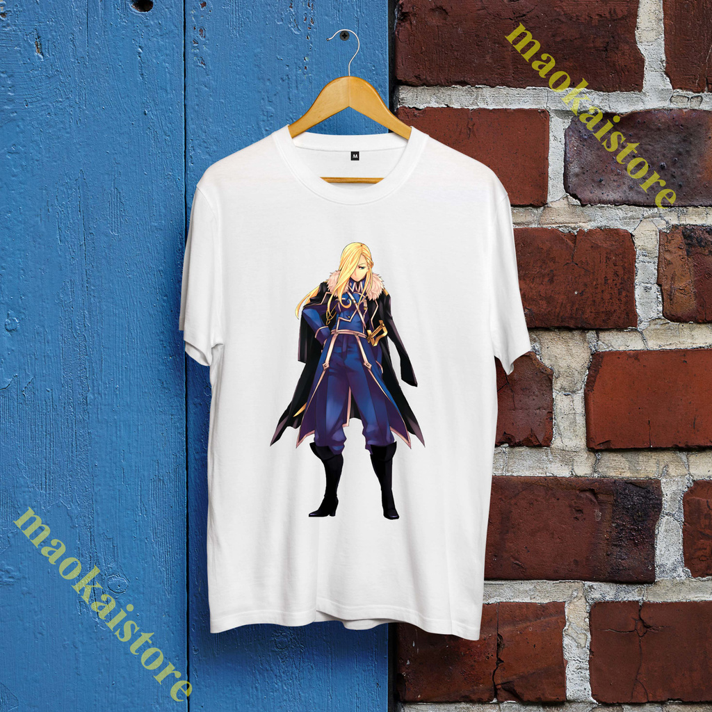 [BEST SELLING] ️🛒 Áo Thun Unisex Riza Hawkeye - Áo Thun Unisex Fullmetal Alchemist siêu đẹp - siêu rẻ - FLA-006