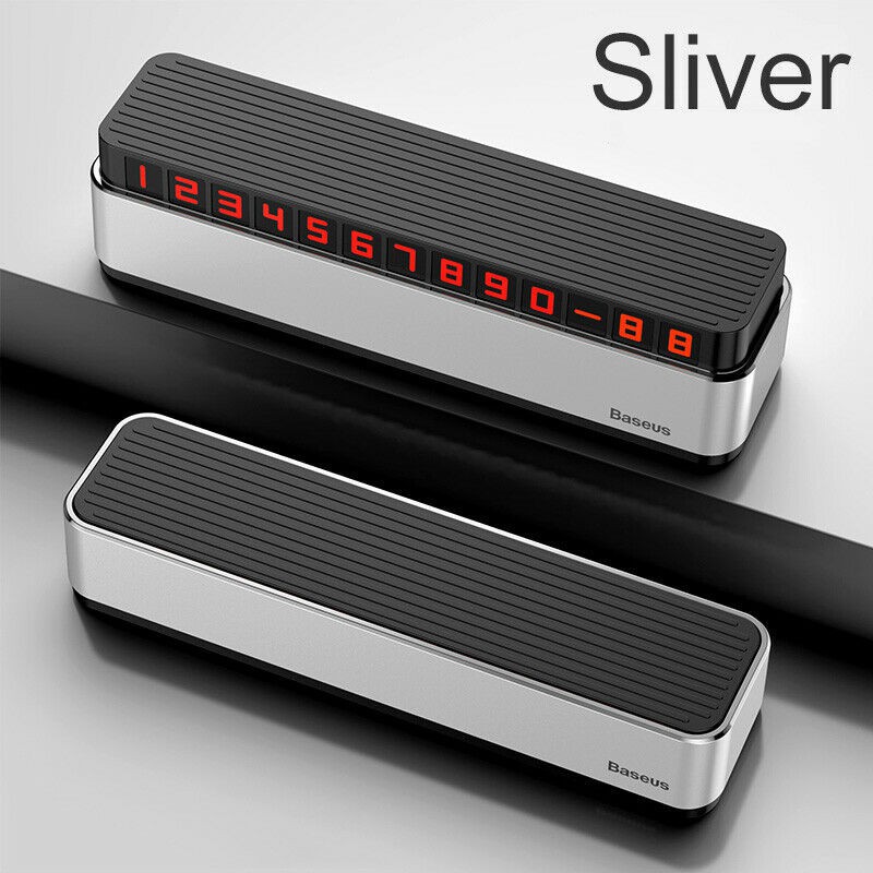 Bảng Ghi Số Điện Thoại Trên Xe Khi Dừng Đỗ Baseus tiện lợi cao cấp