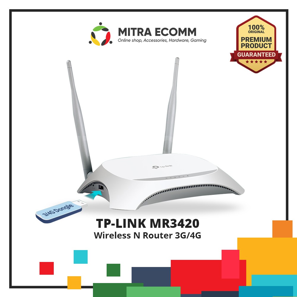 Usb Phát Sóng Tp-link Tl-mr 3420 4g / 3g Tplink Mr3420