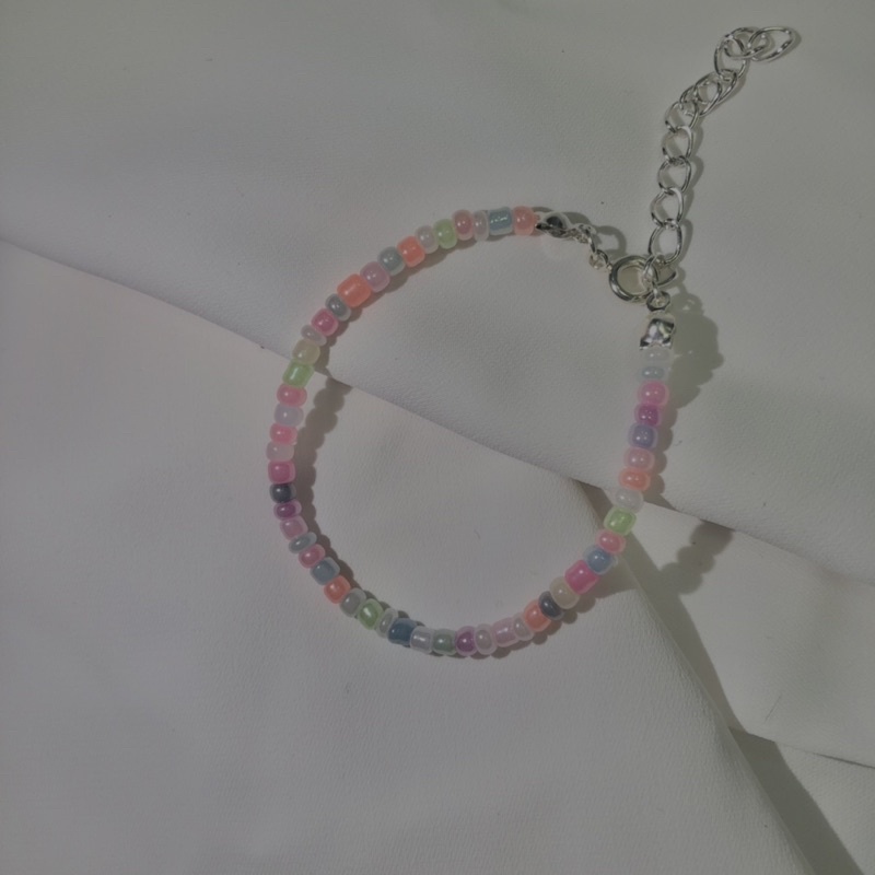 Vòng Tay Hạt Cườm Pastel