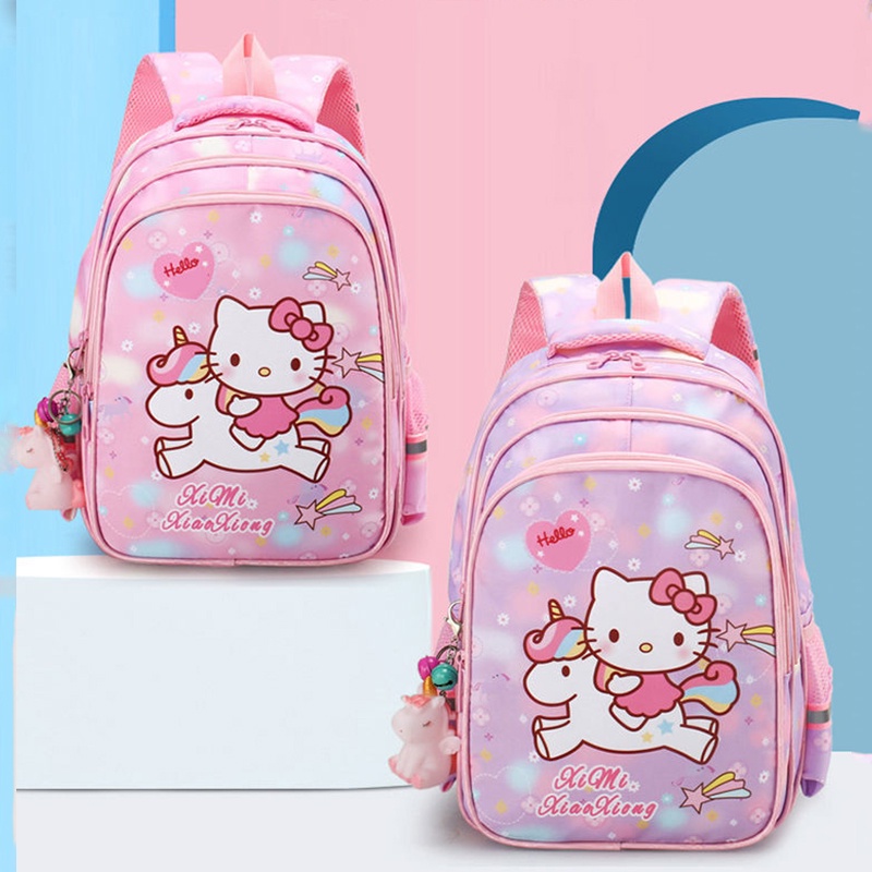Ba Lô Đi Học In Hình Kỳ Lân Dễ Thương Cho Bé Lớp 1-6