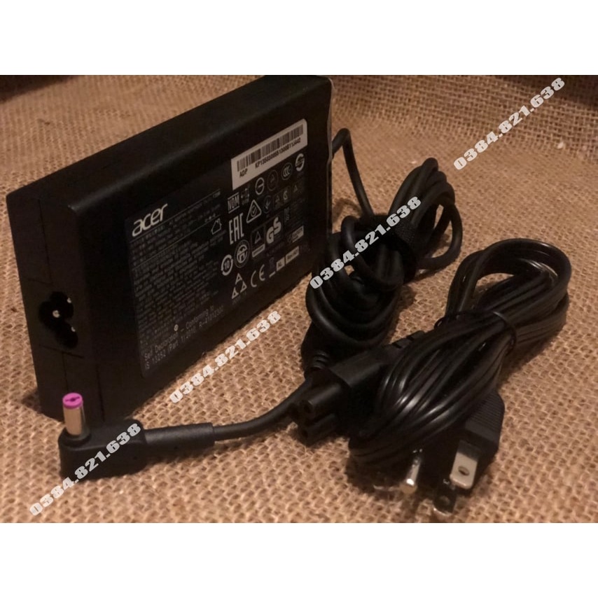 Sạc ADAPTER ACER 19V-7.1A 135W Zin-Sạc Acer Aspire V Nitro / V5-591 / 7 A715-71G / Nitro 5 / Predator Helios 300 G3-572