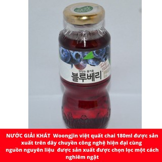 Nước ép Woongjin việt quất 180ml