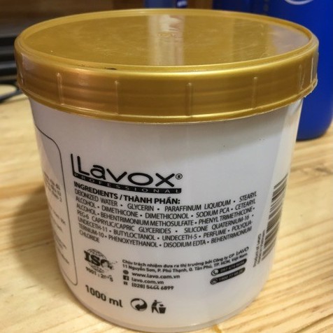 Hấp siêu mượt Lavox Deep Smoothing Hair Mask 1000ml