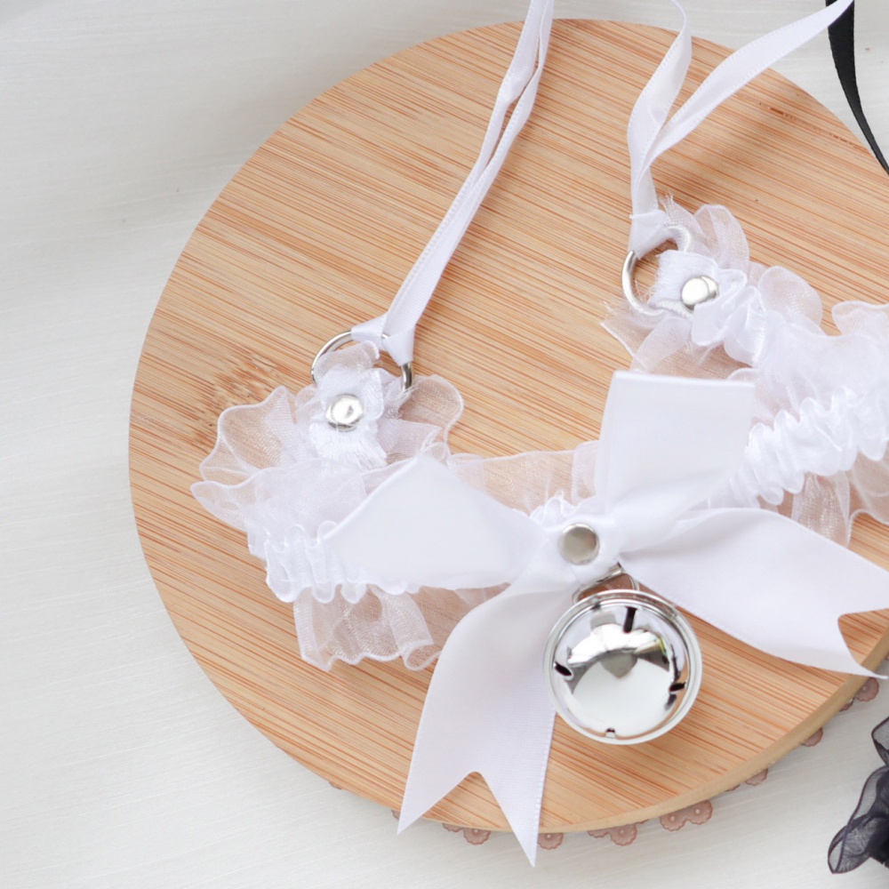 Vòng Cổ choker Phối Lưới Phong Cách Lolita Dễ Thương Dành Cho Nữ