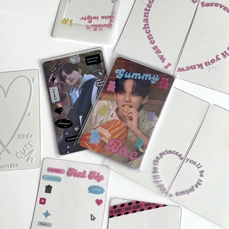 Laburi Corner| Set 5 khung PHOTOCARD/ Frame nhựa trang trí PHOTOCARD