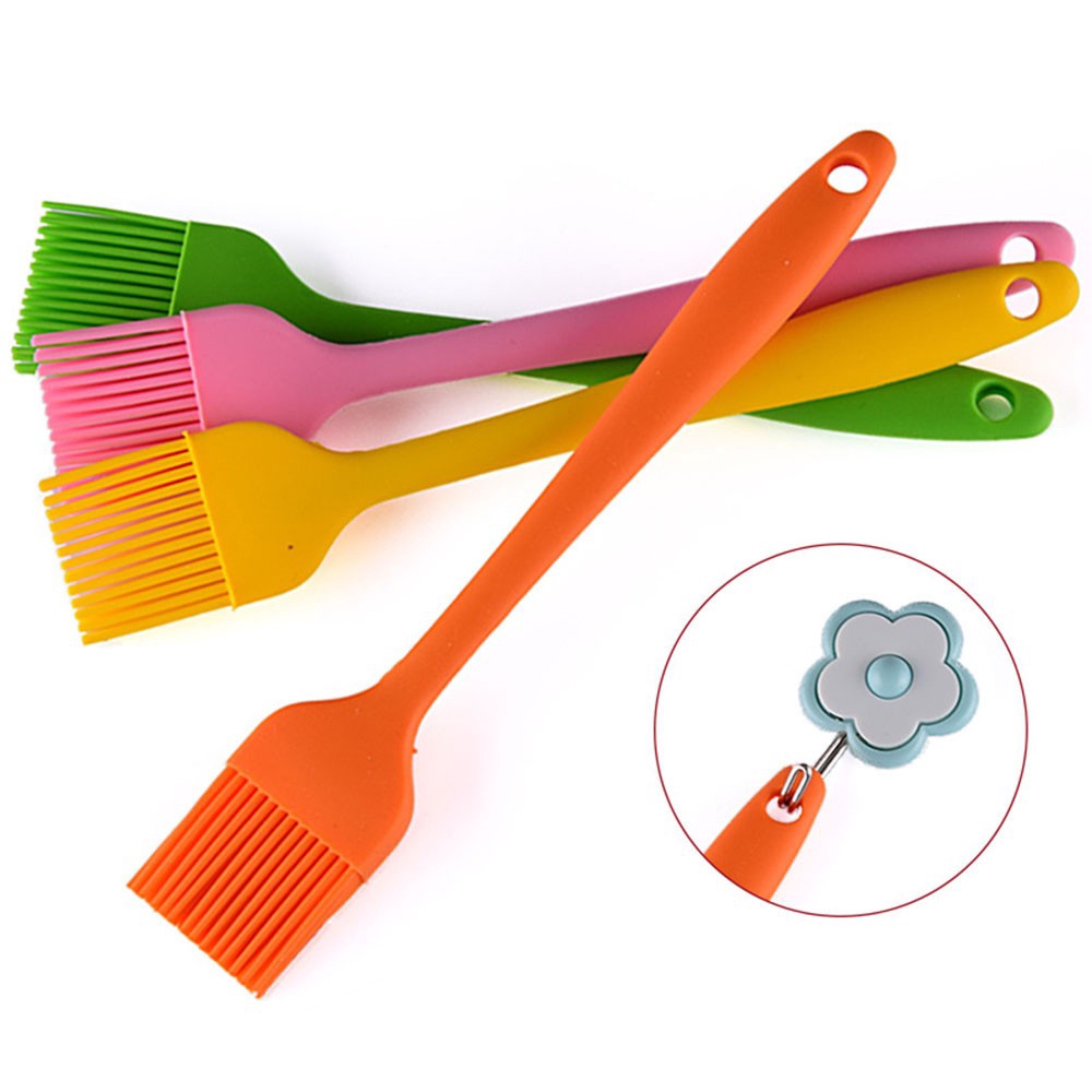 Cọ quét dầu nướng BBQ bán thấm cỡ nhỏ bằng silicon