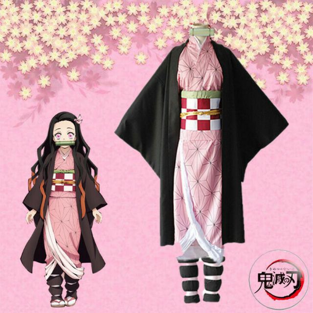 Trang phục Cosplay Nezuko Kamado trong Kimetsu