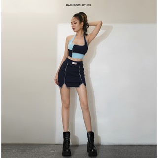 Set áo yếm + chân váy body