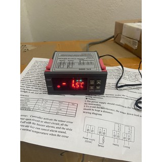 Đồng hồ nhiệt độ kèm can nhiệt -40-90 độ 2 rơ le stc-3000