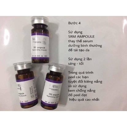 Thay Da Sinh Học Vi Tảo Matrigen Btox Peel Hàn Quốc - Thẩm Mỹ Huyền Trang