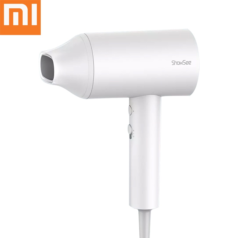 Máy Sấy Tóc Xiaomi Showsee A1-W A2-W 2 Chiều Nóng Lạnh Bổ Sung Ion Âm 1800w Tạo Kiểu Không Gây Hư Tổn Tóc VT160