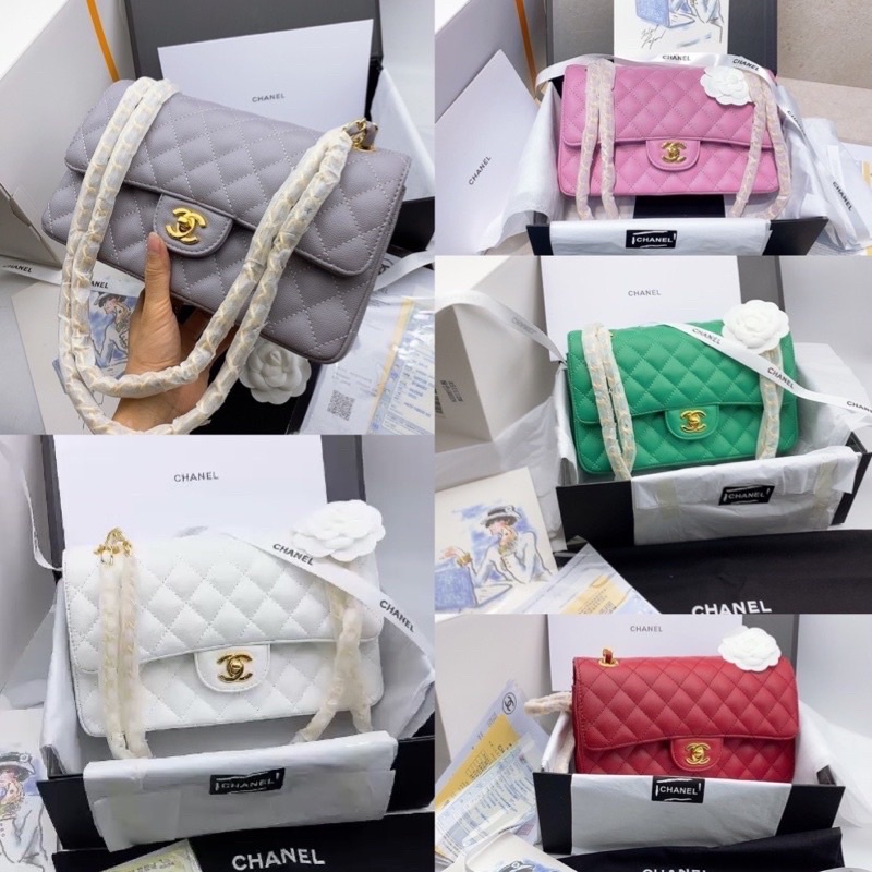 TÚI XÁCH CHA NEO CLASSIC SUPER FULL 2 BOX  MÀU MỚI 2022