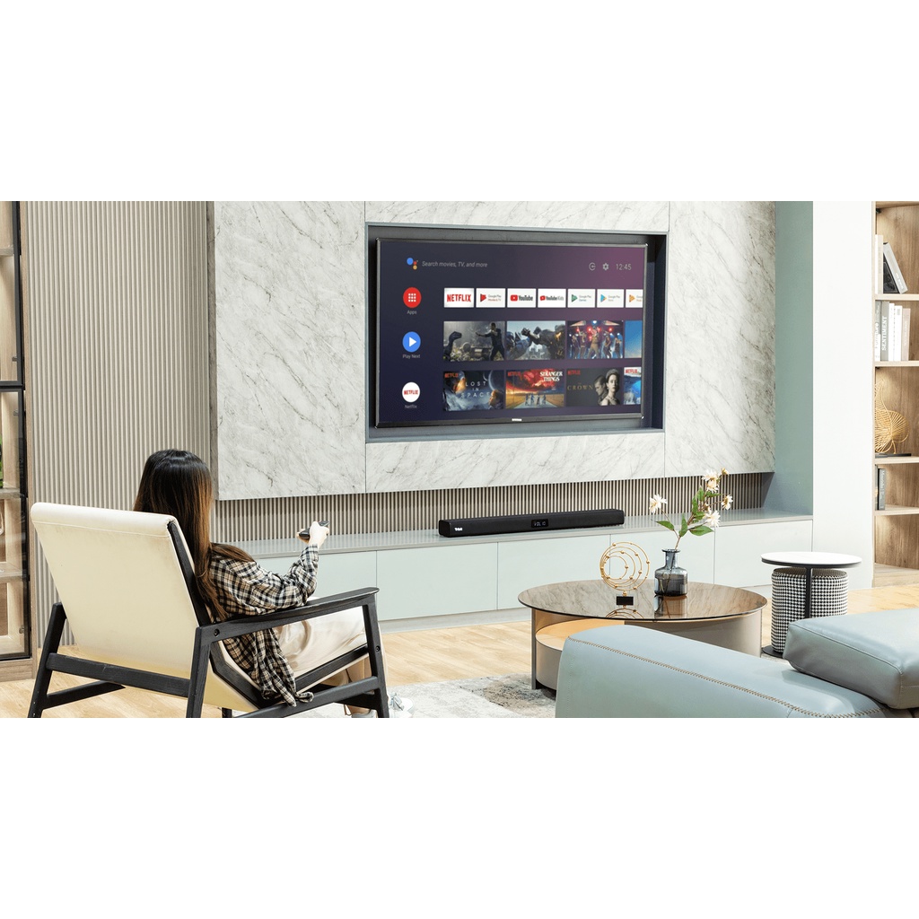 Loa Tivi Tribit Soundbar - Công suất 100W, 6 loa, bluetooth, Âm thanh vòm 2.2 trung thực, chất lượng như rạp chiếu phim