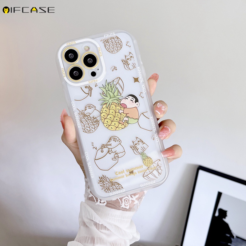 Ốp Điện Thoại Chống Sốc Họa Tiết Hoạt Hình Cho iPhone 13 12 11 Pro Max XS Max XR X 7 8 Plus