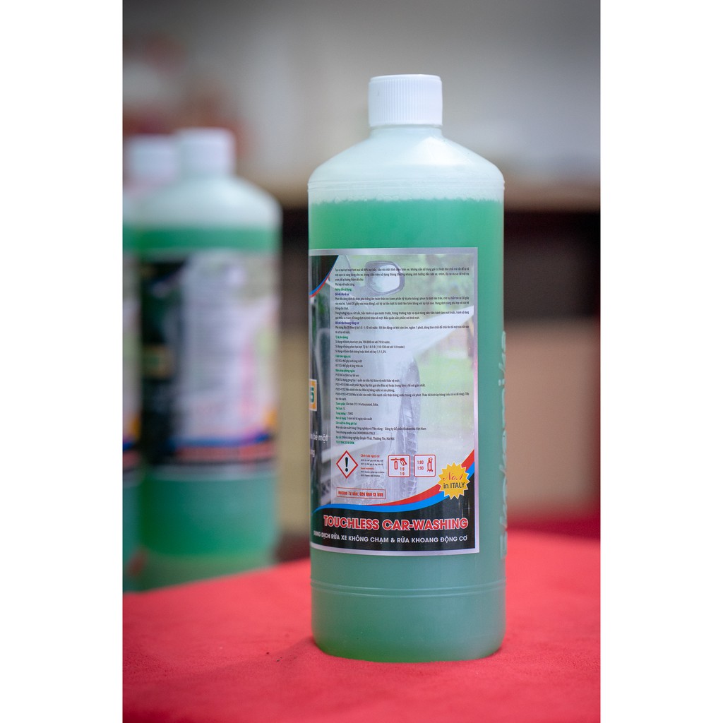 NƯỚC RỬA Ô TÔ - XE MÁY VÀ KHOANG ĐỘNG CƠ KHÔNG CHẠM EKOKEMIKA ITALY BIO 35-1L