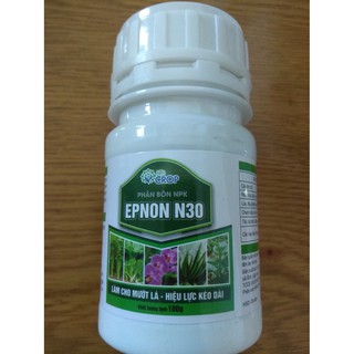 Phân bón npk làm cho mướt lá epnon n30 - chai 100 gram