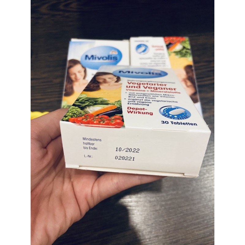 Viên Nang Bổ Sung chất xơ từ rau củ quả Mivolis của Đức | BigBuy360 - bigbuy360.vn