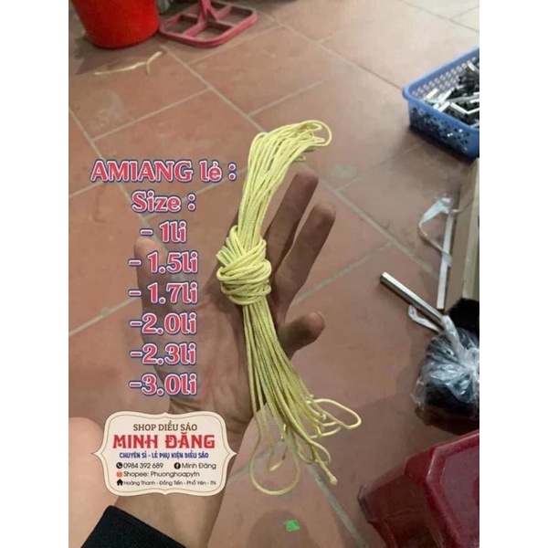 Dây amiang lẻ làm lèo ,quấn pass, chằng sáo cực đẹp
