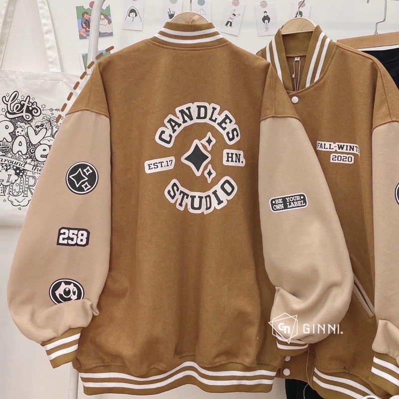 Áo Khoác BOMBER nỉ GS25 [2 Màu ] - GinniShop | BigBuy360 - bigbuy360.vn