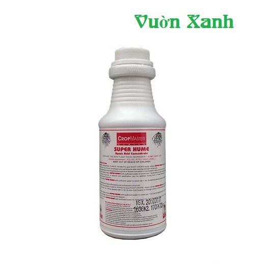 Phân bón SUPER HUME-Crop Master cải tạo đất, phát triển bộ rễ 250ml (dùng thay Humic 322)