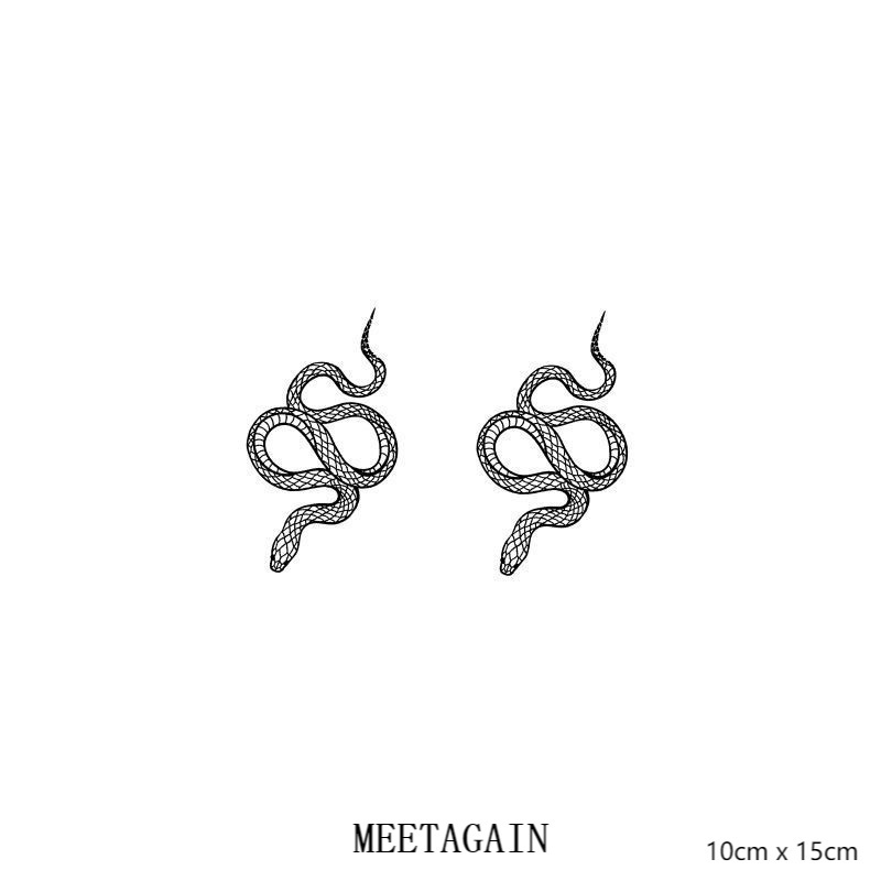 Hình xăm dán tạm thời không thấm nước 10x15cm lâu phai đến 15 ngày l-026