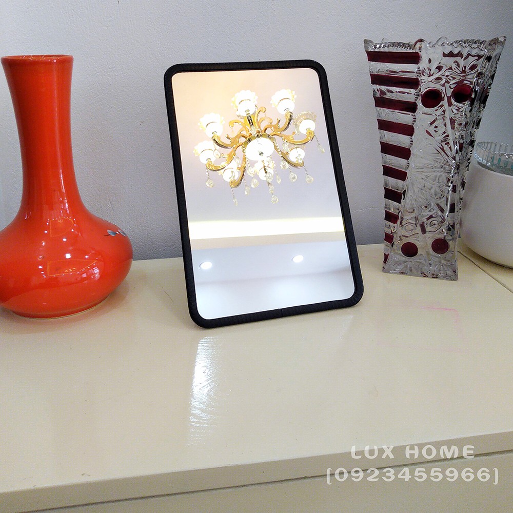 Gương Để Bàn Trang Điểm Cỡ To 30*20 cm Mipad-1. Gương Xịn, Giá yêu LUX HOME