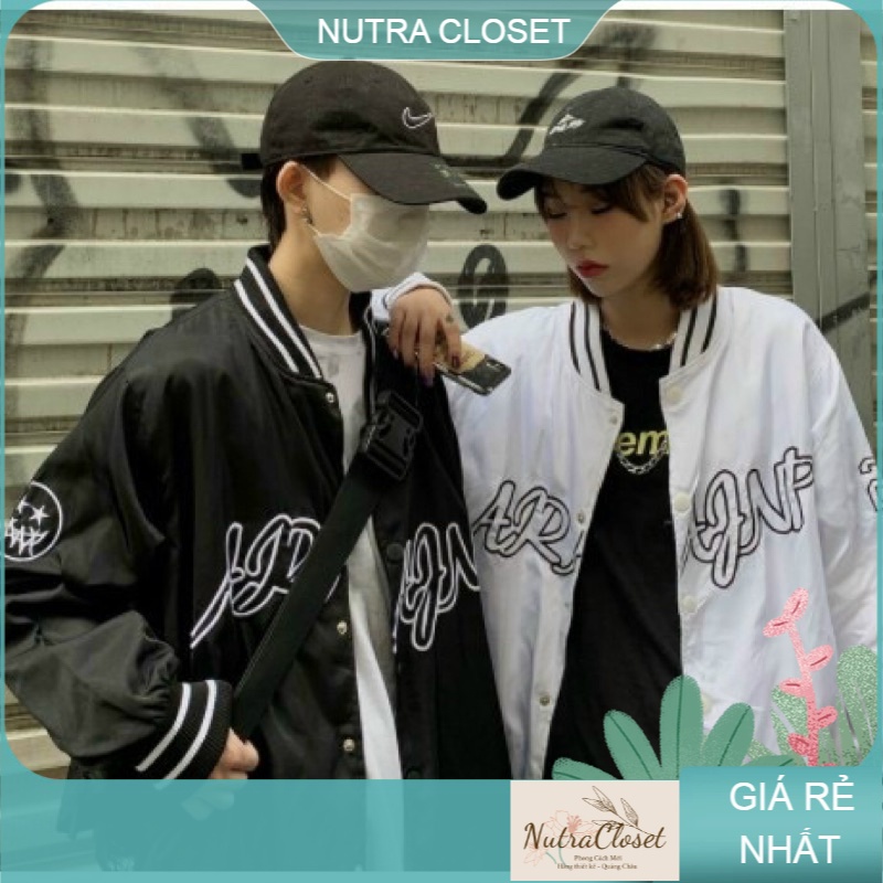 Áo khoác dù bomber ulzzang nam nữ CÓ ẢNH THẬT